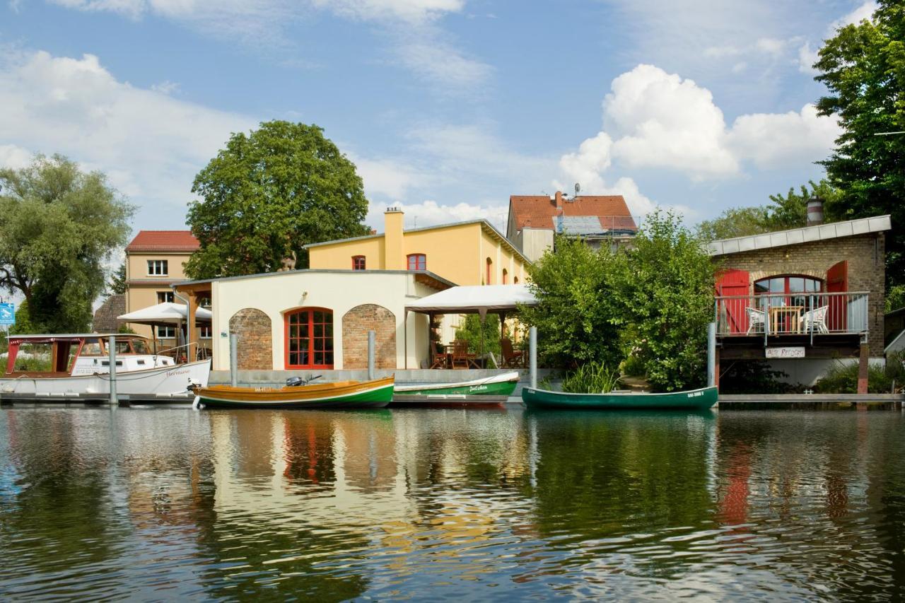 Aparthotel Kulturgasthof Alte Reederei Fürstenberg-Havel Exterior foto